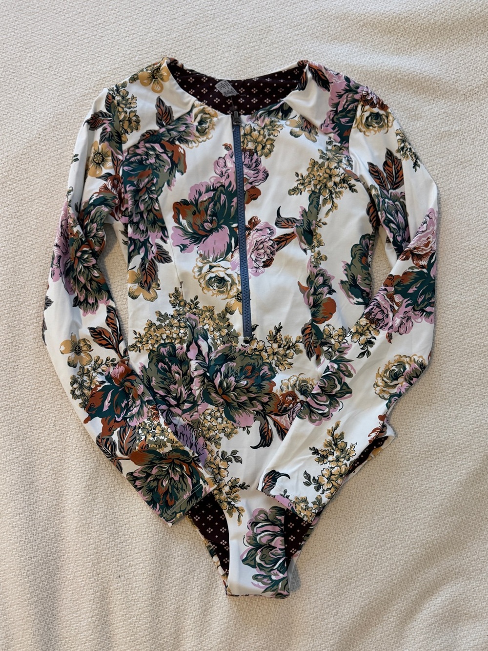 Maaji Reversible One-Piece Long Sleeve Swimsuit | NWOT